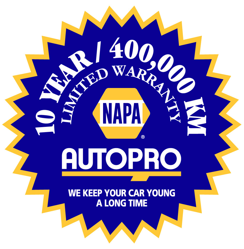 10 year-400,000 warranty logo